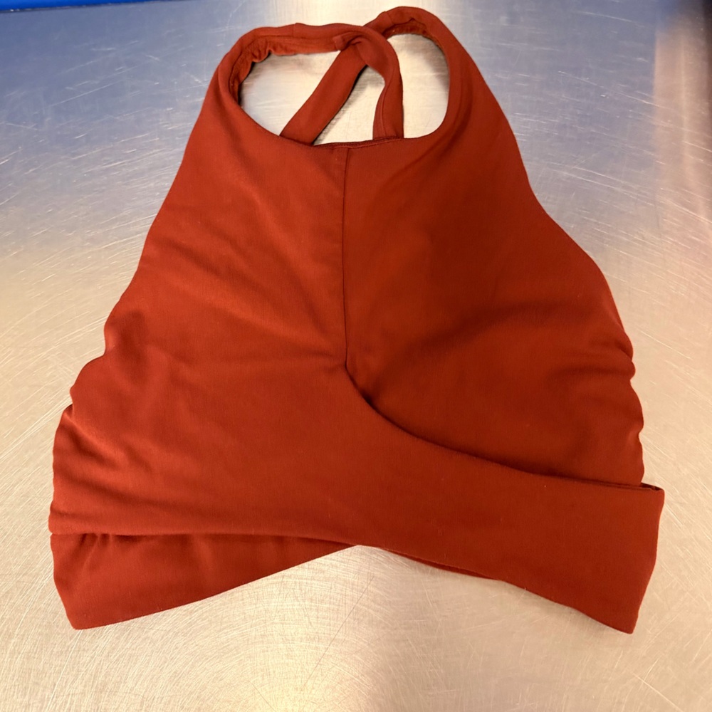 Lululemon Athletica Cross-Back Sports Bra -Color Terracotta - Picture 4 of 5